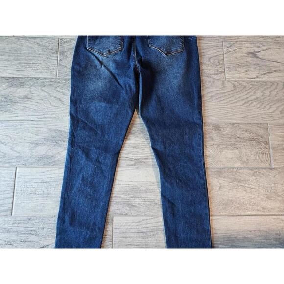 BNWT NEW Woman's 9TH & Main Curvy Jeans Maternity Blue Denim Pants Size Large - Picture 10 of 11